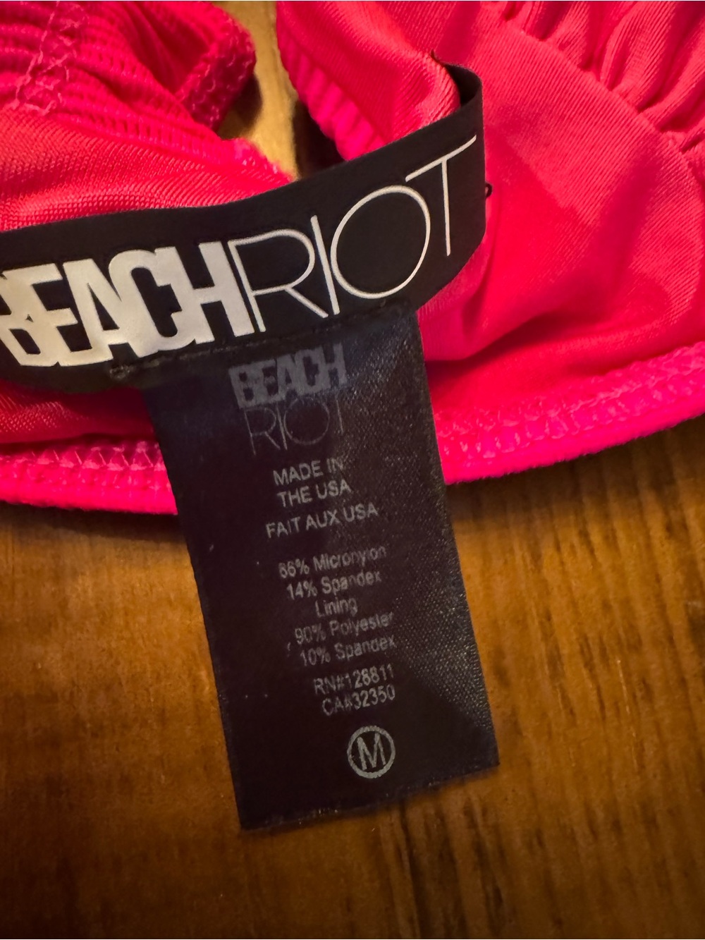 Beach Riot Pink Ruffle Bikini - Picture 3 of 4